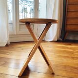 Suzy light wood stools, Adrian Reed, 1970