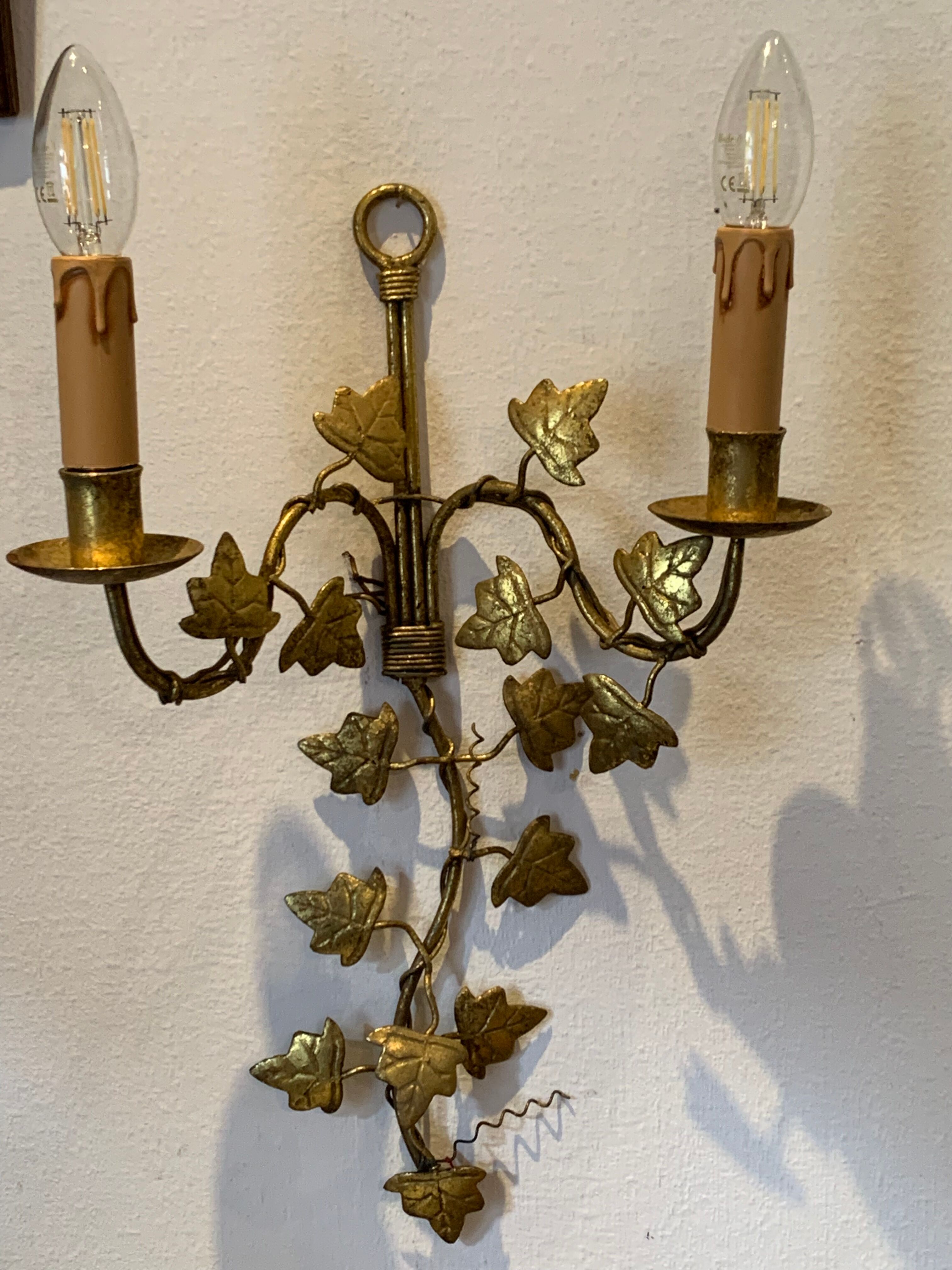 Pair of wall lamps