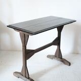 Wooden bistro table