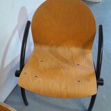 2 vintage low chairs