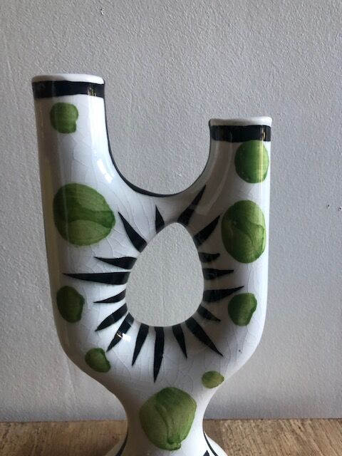 Ceramic candle holder Revernay 1950