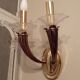 Paire d'appliques vintage