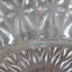 Grand plafonnier vintage verre ciselé