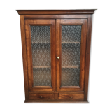 Wall showcase 1930 in walnut