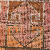 3x10 contemporary oushak runner rug, 86x302cm