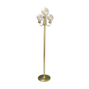 Lampadaire dorée par Sölken Leuchten