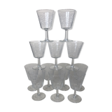 Set of 12 glass