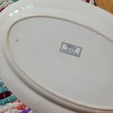 Long Clover Plate from U&C Sarreguemines