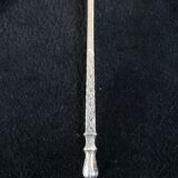 12 small spoons in silver massive 19th round a russian