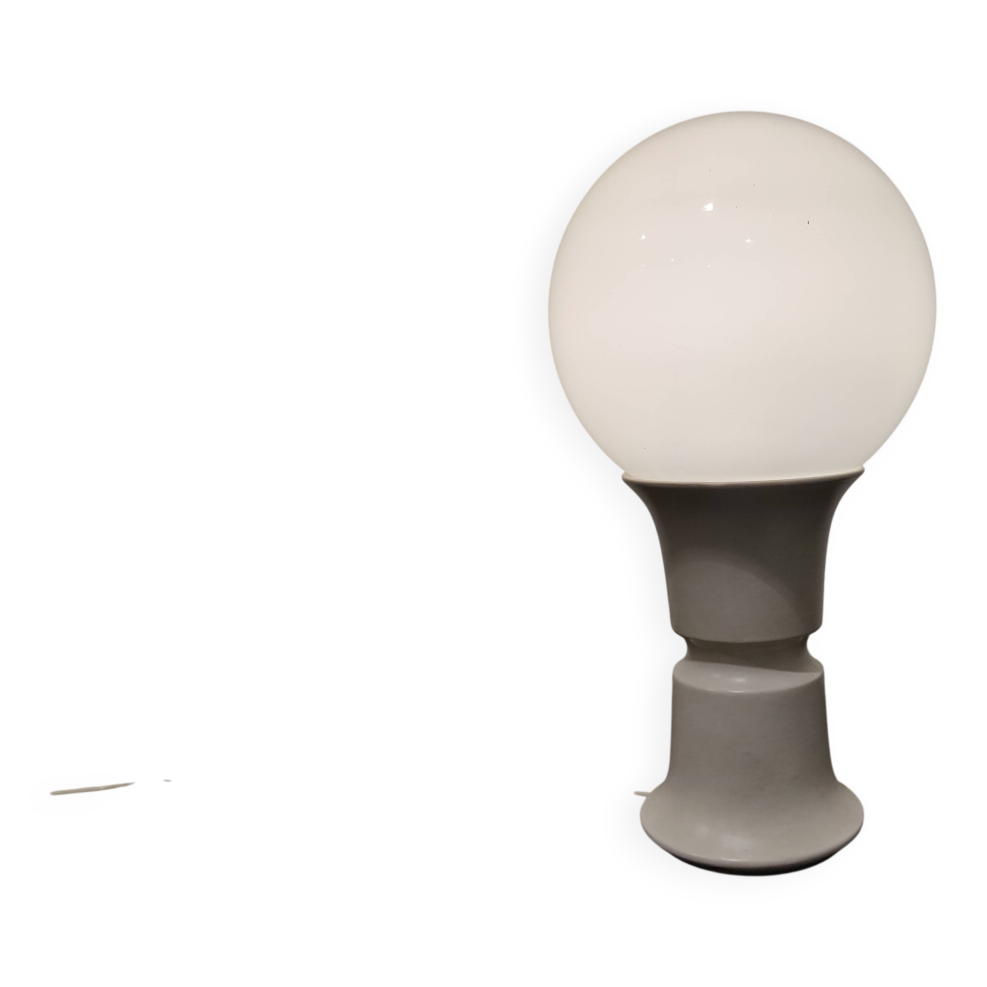 Lampe de table en céramique de style spatial, années 1970