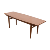 Scandinavian coffee table spindle feet