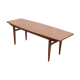 Scandinavian coffee table spindle feet