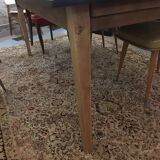 Large black and yellow table
