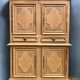 Buffet 4 portes du XVIIIème en chêne brut