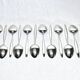 Georg jensen cutlery - cypress model - 133 pieces, sterling silver