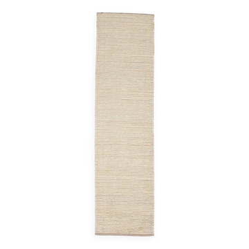3x10 Rug For Haallway Brown Beige Turkish Runner Rug, 82x306Cm SKU 35079