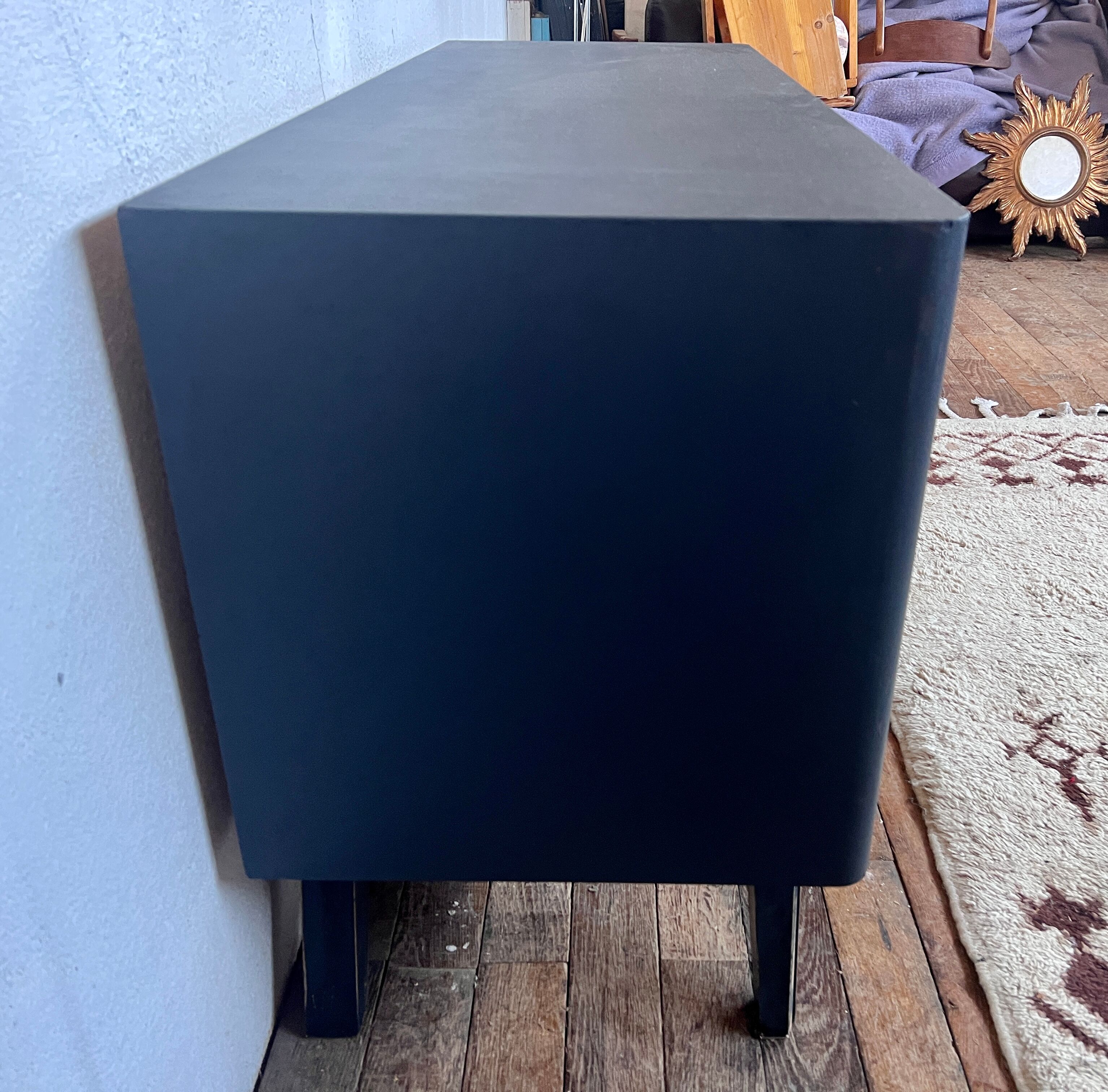 Enfilade meuble tv vintage pieds compas