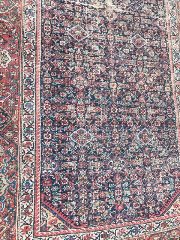 Former carpet Persian Ferahan 19th century handmade 156 X 306 CM
