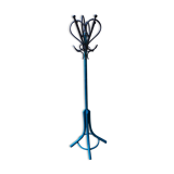 Painted parrot coats door