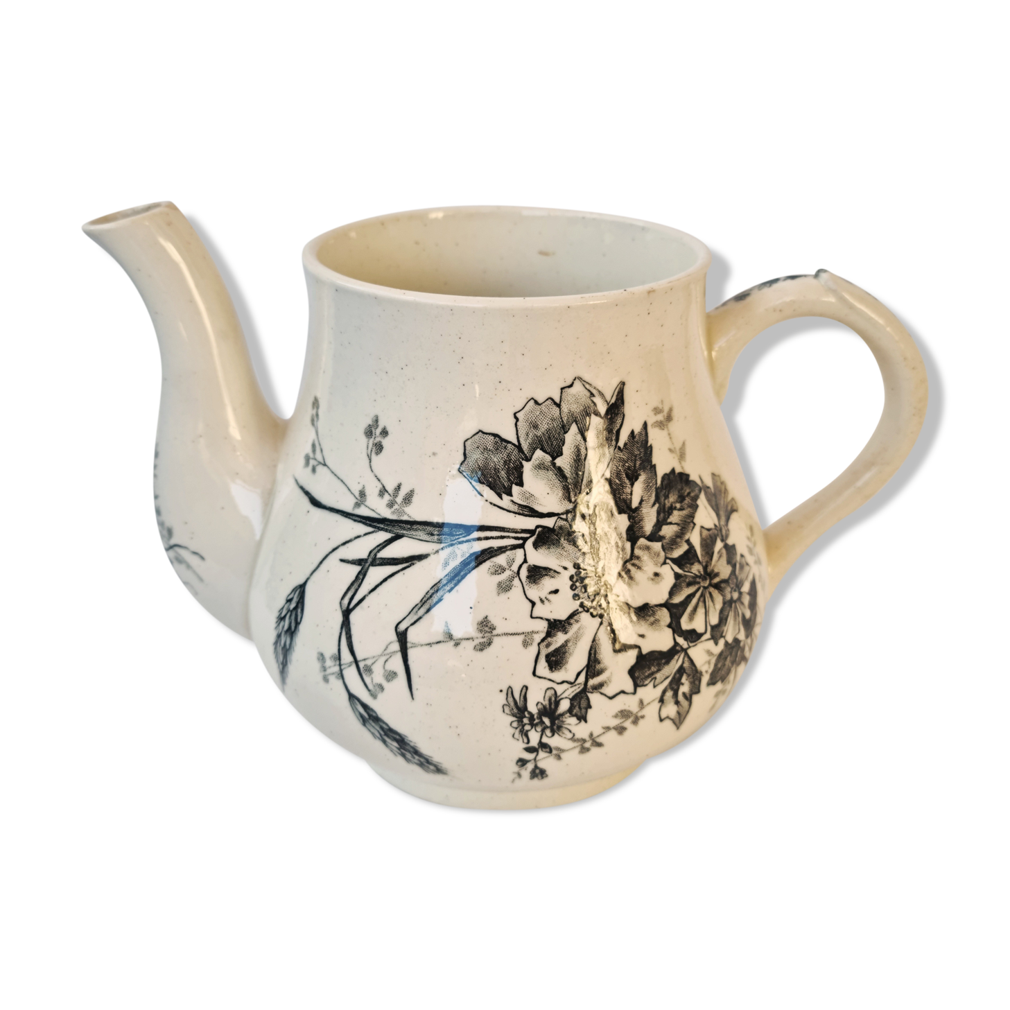 Teapot earth of iron Emile Bourgeois