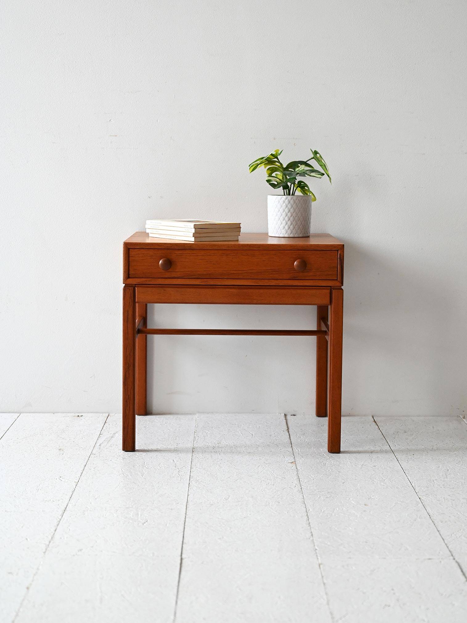 “Casino” Teak Nightstand by Engström & Myrstrand for Tingströms
