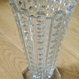 Art deco glass vase