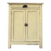 Buffet parisien patine jaune beurre