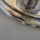 Silver metal design candle holder