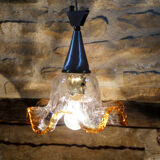 Tulip suspension in Murano glass 70s