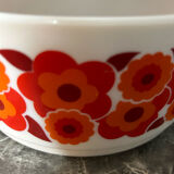 Vintage lotus arcopal salad bowl