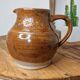 Vintage jug in pyrite stoneware signed JPG – handmade ceramics 70