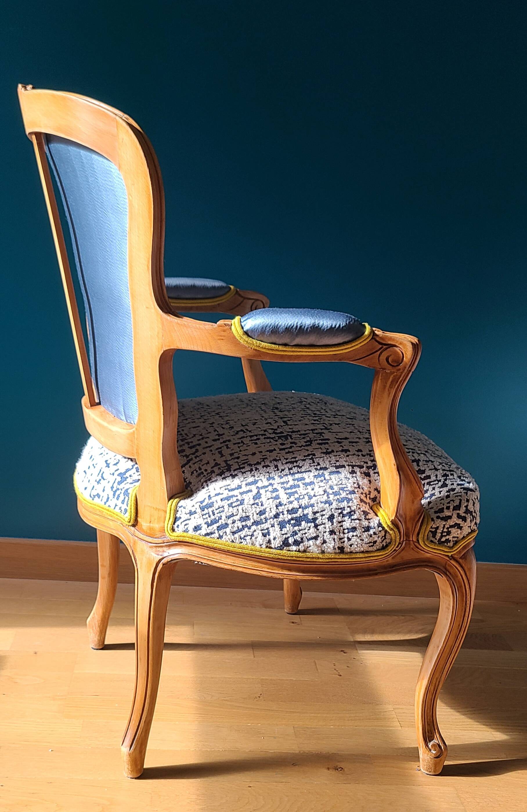 Fauteuil cabriolet Louis XV