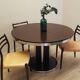 Extendable round table, Italy, 1970s