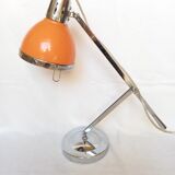 Orange vintage articulated lamp