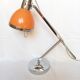 Orange vintage articulated lamp
