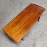 Table basse scandinave en teck de Kindt-Larsen