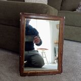 Antique 19th century mirror 38*28 cm