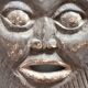 African mask, Hand-carved African wooden mask.