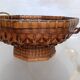 Coupe / panier ikebana japon bambou tressé XXth