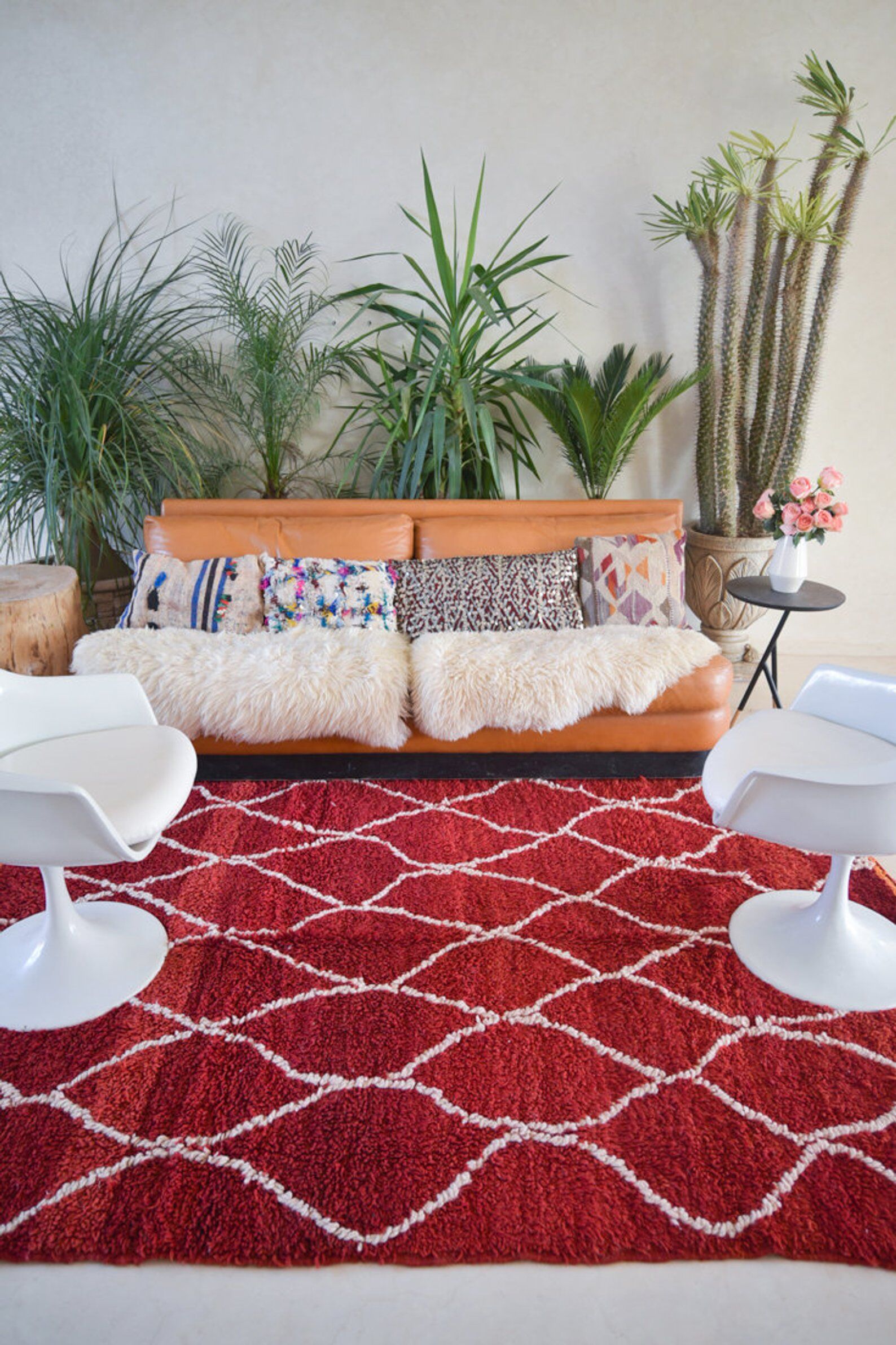 Carpet Moroccan beni ourain 250x100cm