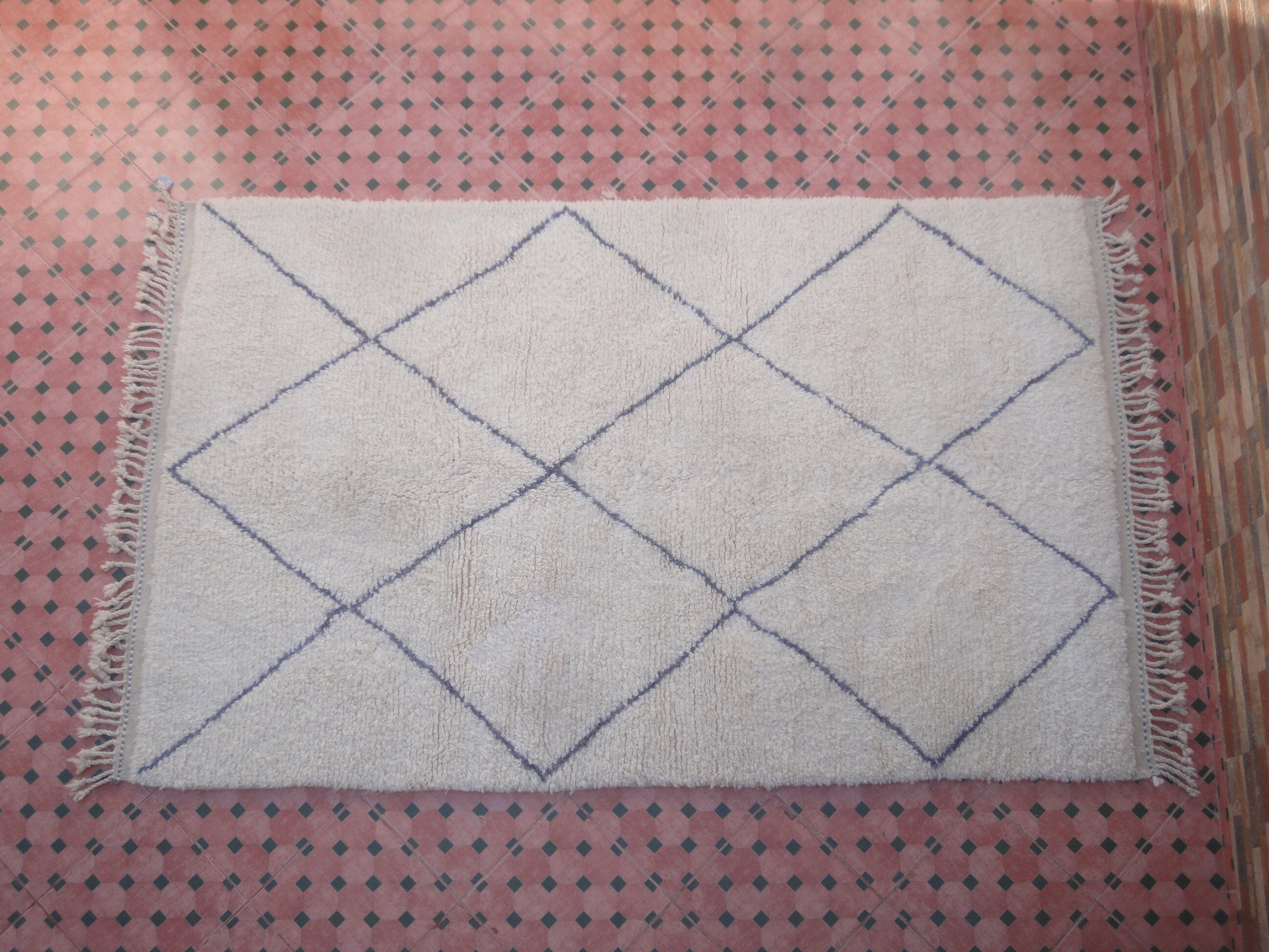 Carpet Beni Ouarain 257 x 159 cm