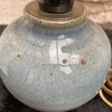 Mini enamelled stoneware lamp base