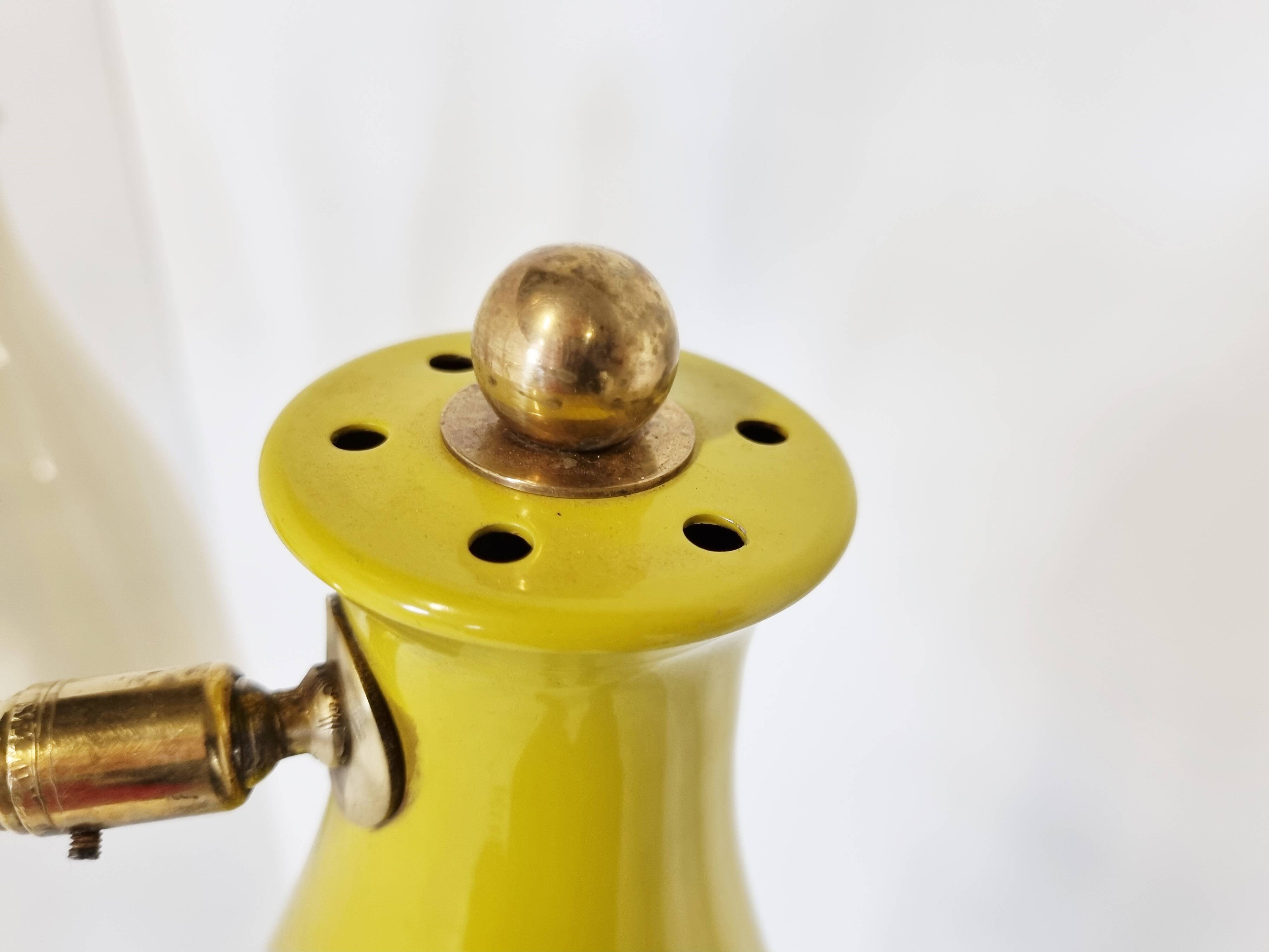 Mid century coloured chandelier, 1950s