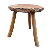 Table d’appoint en bois brut