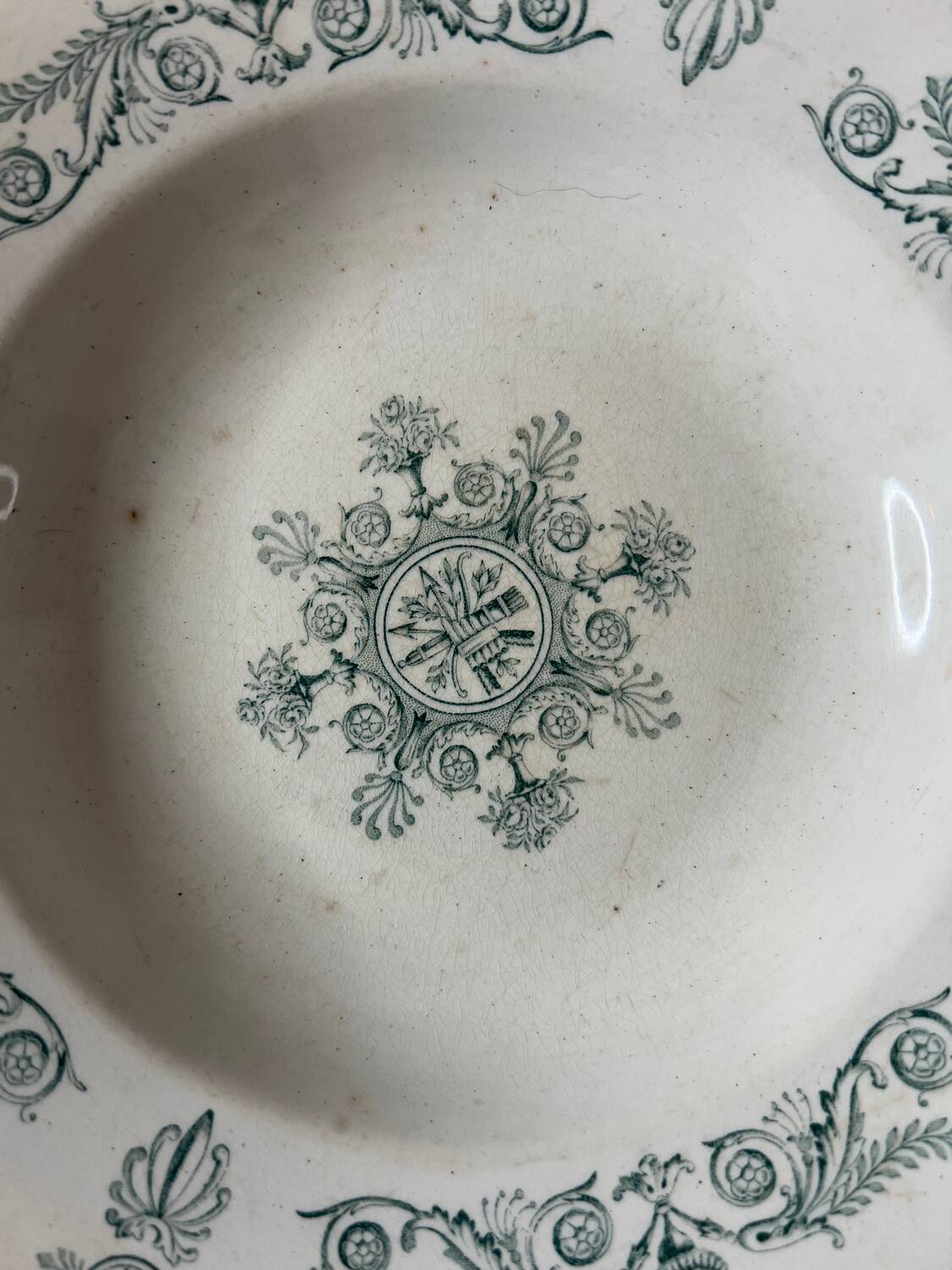 Iron earth deep plate