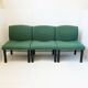 Vintage 1980s armchair in wool & steel