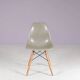1960s set of 4 dining chairs in “sea foam” green fiberglass / Charles & Ray Eames / Herman Miller, USA