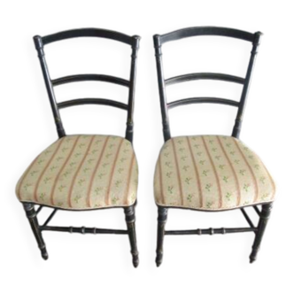 Paire de chaises Napoléon III