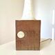 Vintage Danish table lamp in stoneware by Mette Løkke Stiil for Axella, 1970s