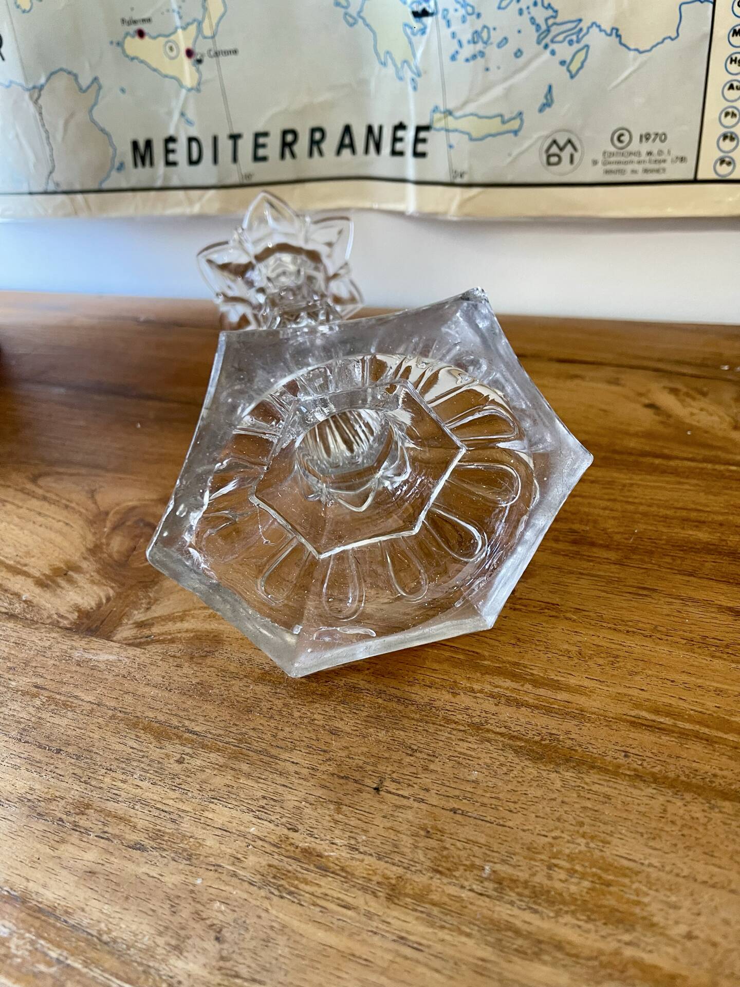 Chandelier en verre